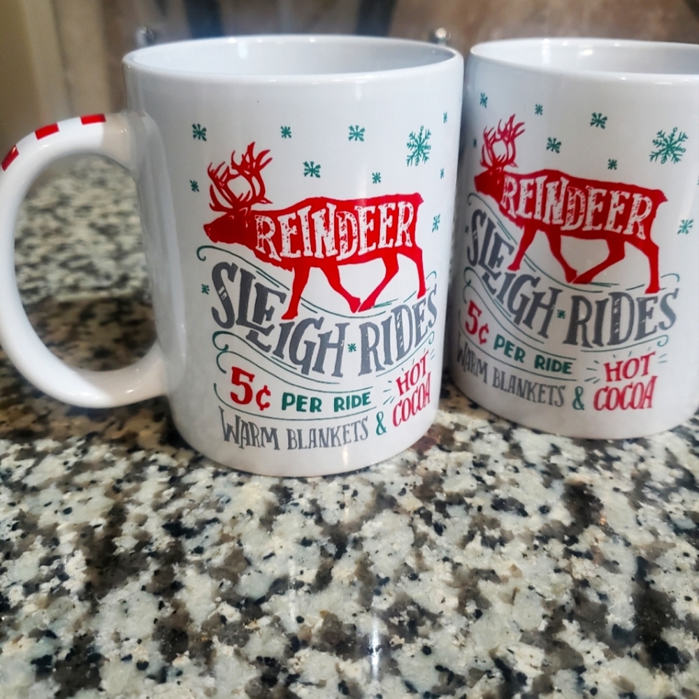 Market Place Christmas Mug